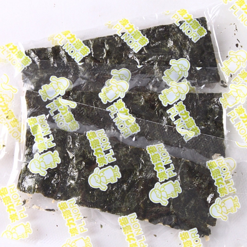 波力（Bonny）波力海苔原味12gx5大袋（12切4枚12束）六一节零食礼物